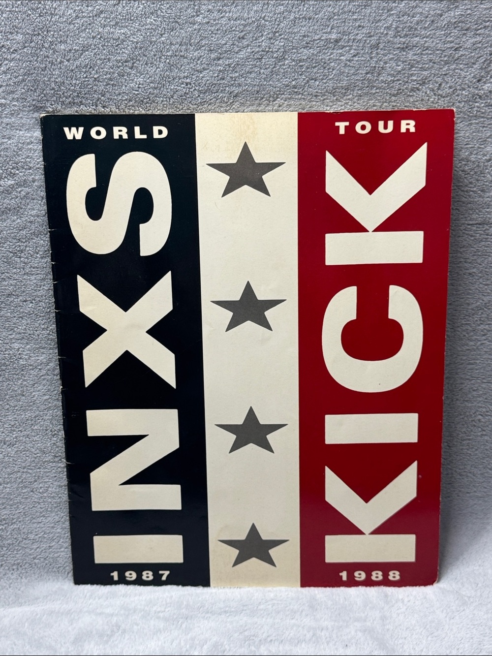 INXS 1987 1988 World Tour Concert Program Michael Hutchence